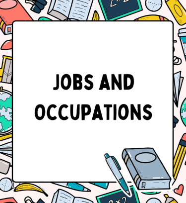 Jobs and Occupations vocabulary