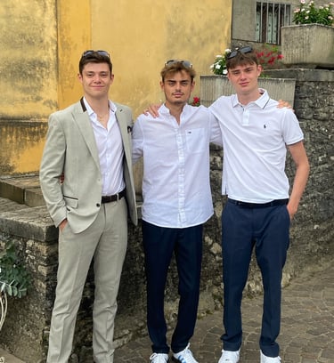 Kye, Kayden & Kian — the founders of K3 Hydration.