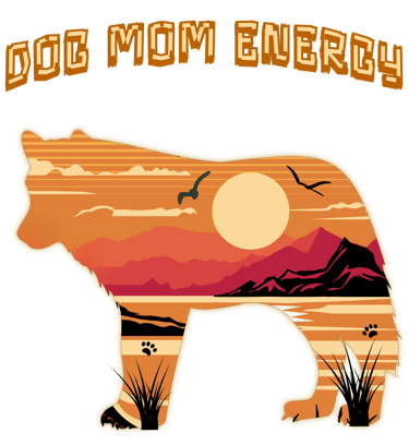 Dog Sunset Image Design