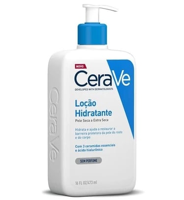 Loção Hidratante Cerave sem perfume com ceramidas 473ml