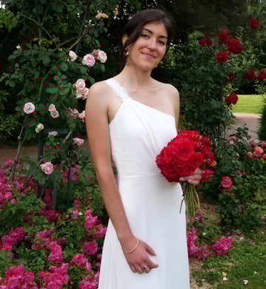 Robe de mariée Blanc Muguet