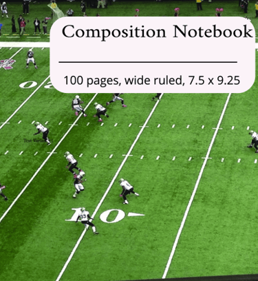 EXPRESS YOURSELF! :Find Your Perfect Notebook – Football, Nature & Dot Grid Designs for School, Art 