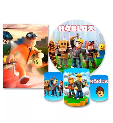 decoracao aniversario roblox