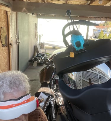 ride live from a safe spot
