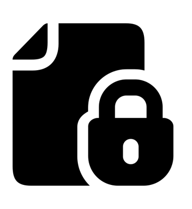 icône représentant la confidentialité