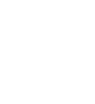 White line icon of a clogged plumbing pipe trap with bubbles and debris on a black background.