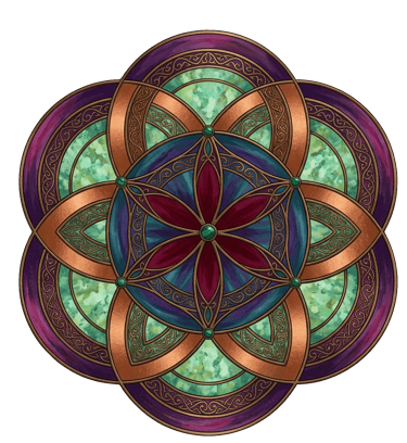 Logo flor de la vida