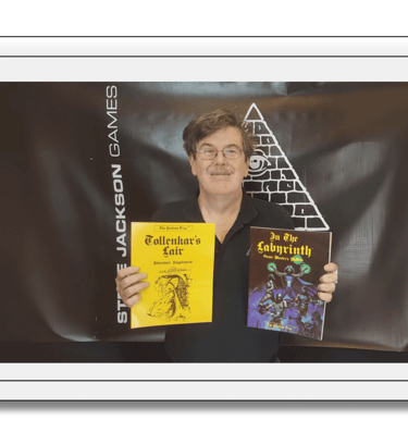 Steve Jackson designer americano da Steve Jackson Games SJG (EUA)