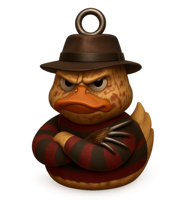 The KWAKIES - Freddie Krueger Duck