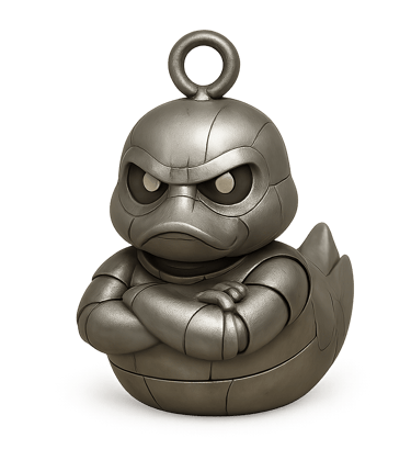 The KWAKIES - Silver Duck