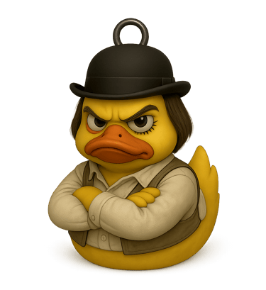 The KWAKIES - Clockwork orange duck