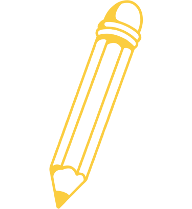Icône qui représente un stylo pour l'éducation comme moteur premier de nos valeurs
