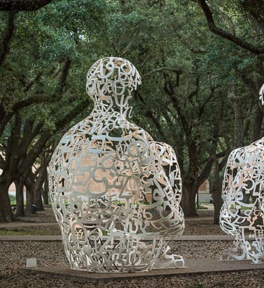 cuerpos escultura contemplacion