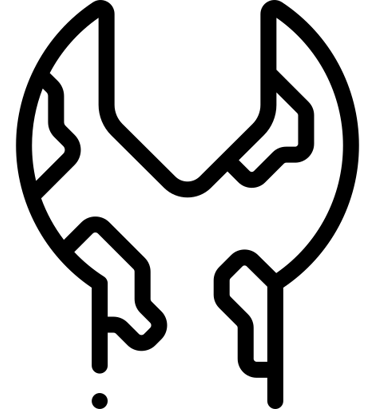 rusty wrench icon