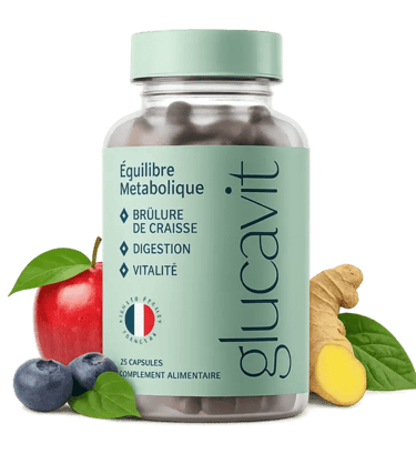 Glucavit Original – Complément Naturel pour l’Équilibre de la Glycémie et l’Énergie Quotidienne