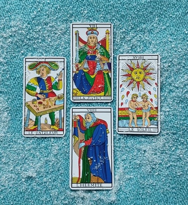 tarot 4 arcanes