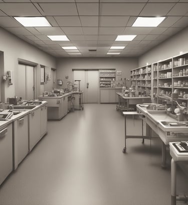 low angle view photography of a gray building