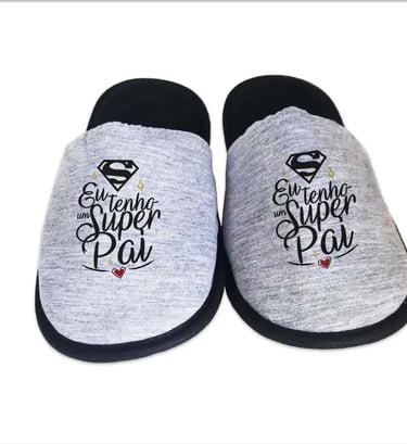 Pantufa Chinelo Pai Dia Pais Presente Confortável