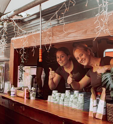 peppie & koffie foodtruck Groningen catering koekjes