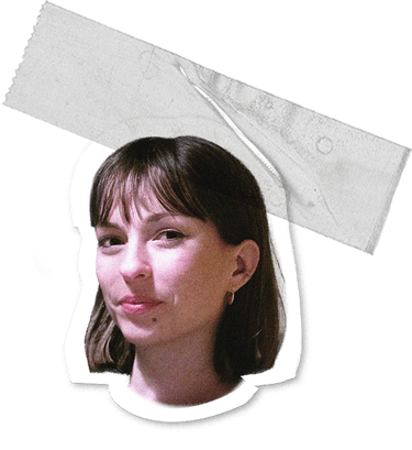 Uitgeknipt portret van Iris van Dijk 