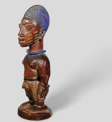 ibeji egbado ibedji twin figure plocki