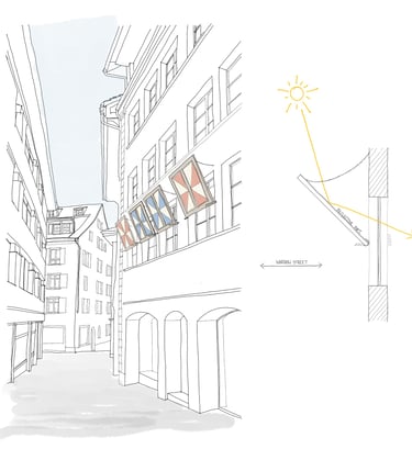 light reflectors in Luzern