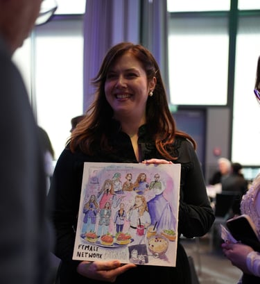 Snapshot Liveillustration auf einem Netzwerkevent