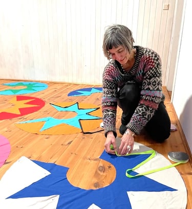 samuko in her atelier.