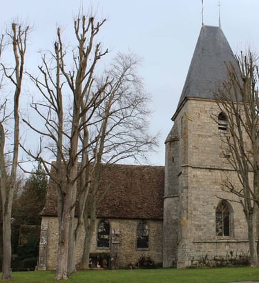 Photo de l'église de Saint-Ouen-Marchefroy 28260 - ATZ Diagnostic Immobilier