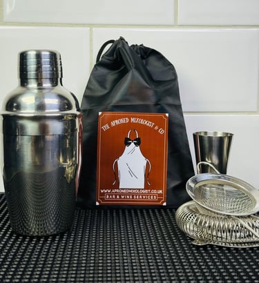 Cocktail masterclass with shaker kit to take home as gift 