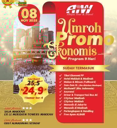 Umroh ekonomis lion air tanpa transit Jakarta Jeddah all include