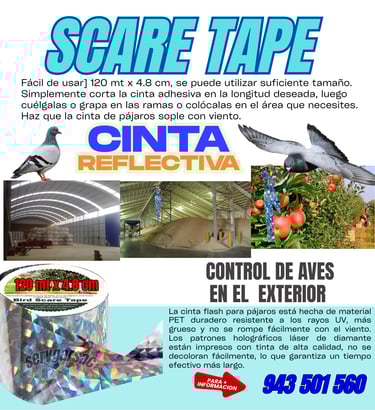 CINTA REFLECIVA PARA PALOMAS