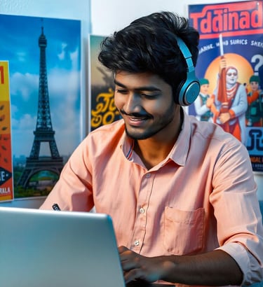 Language course image