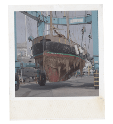 Le Skjoldnaes hors de l'eau pour sa rénovation