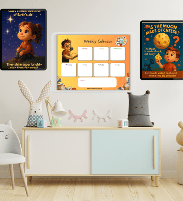 Free Printable Kids Room and Classroom Posters 