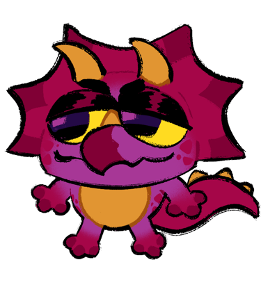 Purple Dinosaur