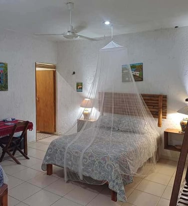 Habitación en mayan bungalow con 2 camas