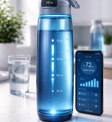 water bottle that tracks water intake for you