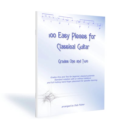 100 Easy pieces for classical guitar