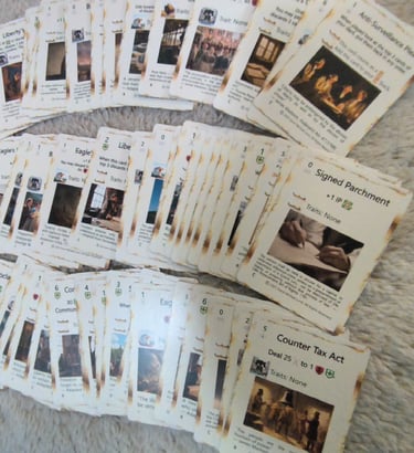 Assorted Revolt N Reign Cards