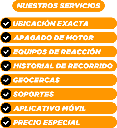 Instalación de GPS satelital y acceso a nuestra app, para carros, motos, camiones y flotas.