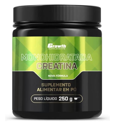 Creatina Monohidratada 250g Growth Supplements 