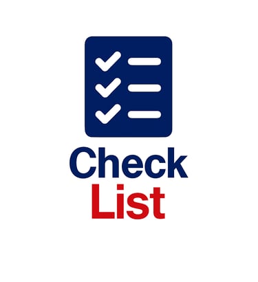 a checklist list of items that are in the checklist
