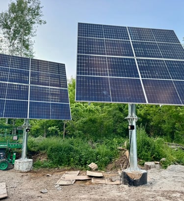 off grid solar installation by XBOCT (XB) Electric
