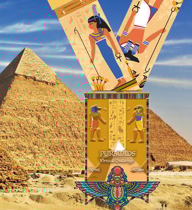 virtual challenge -  Pyramids of Giza
