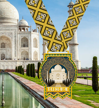 virtual challenge -  Taj Mahal
