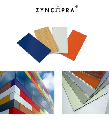 pvdf ve polyester boyalı acp paneller.
