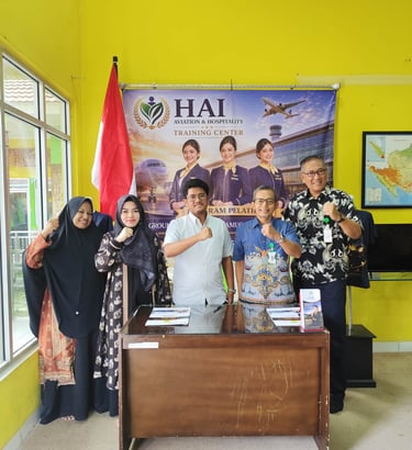 Manajemen dan Direksi Hotel Bandara Syariah dan HAI Academy