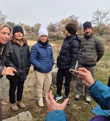 lección guiada sobre la naturaleza