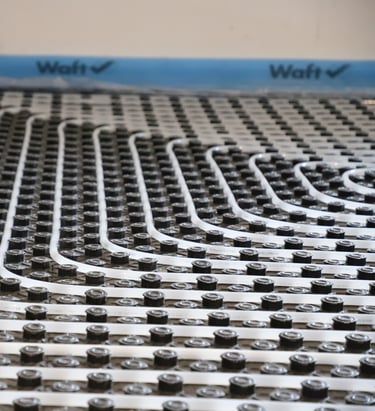 Instalación de aerotermia para un cliente en l'Ametlla